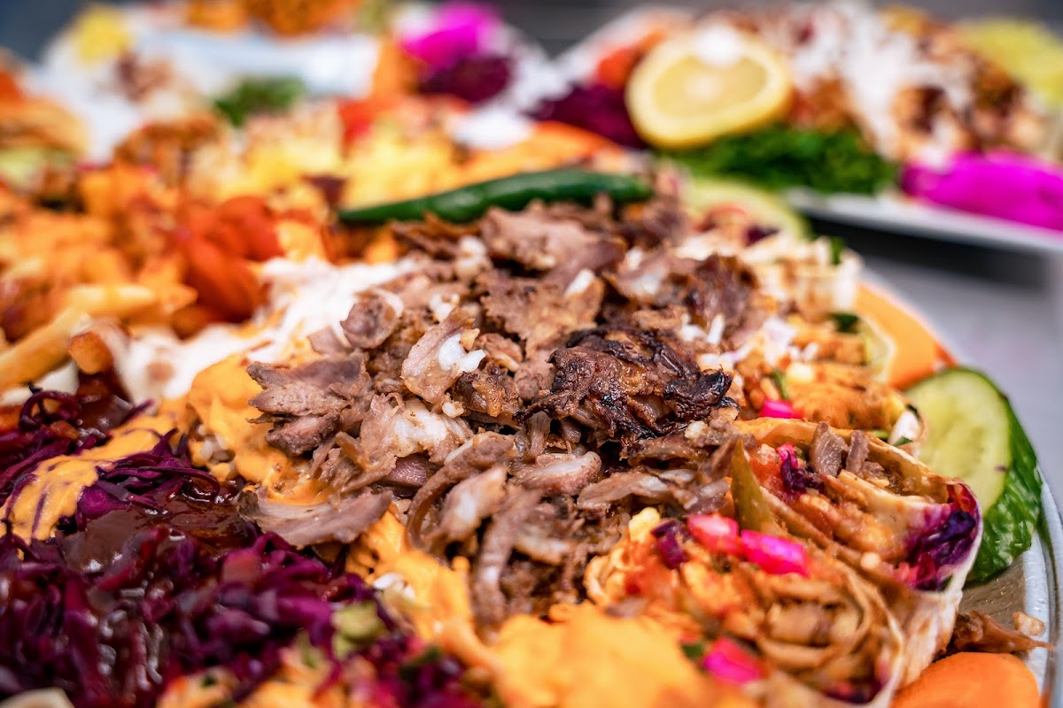 Beef Shawarma Platter