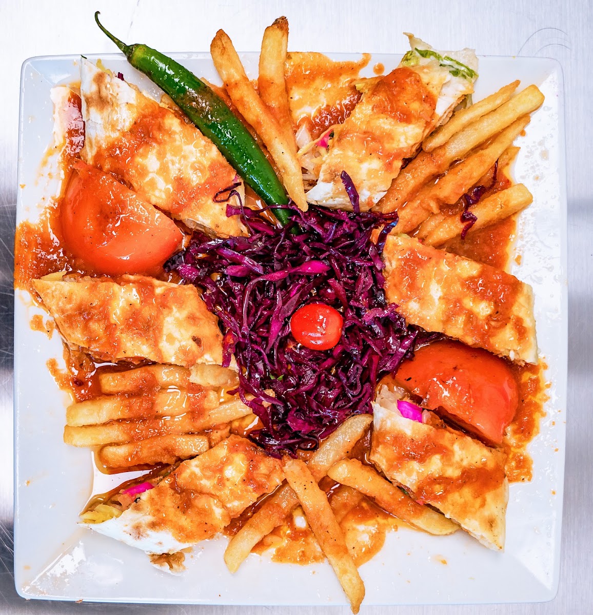 Iskender-Style Plate